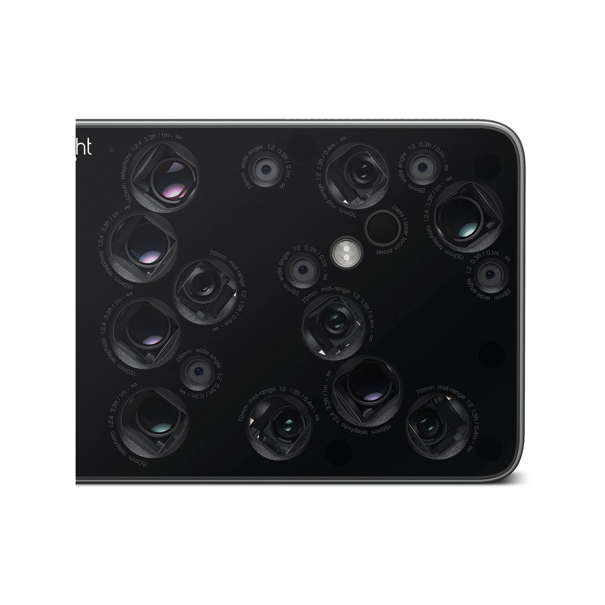 Мультикамера з 16 об'єктивами, Light L16